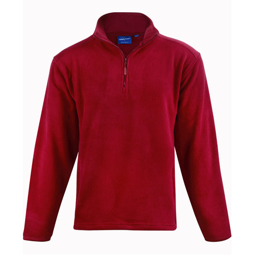WORKWEAR, SAFETY & CORPORATE CLOTHING SPECIALISTS Adult's Half Zip Polar Fleece Pullover