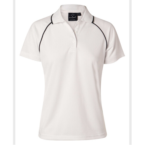 WORKWEAR, SAFETY & CORPORATE CLOTHING SPECIALISTS - ladies cooldry raglan S/S polo