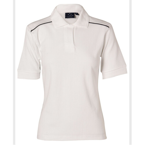 WORKWEAR, SAFETY & CORPORATE CLOTHING SPECIALISTS - ladies' pure cotton contrast piping