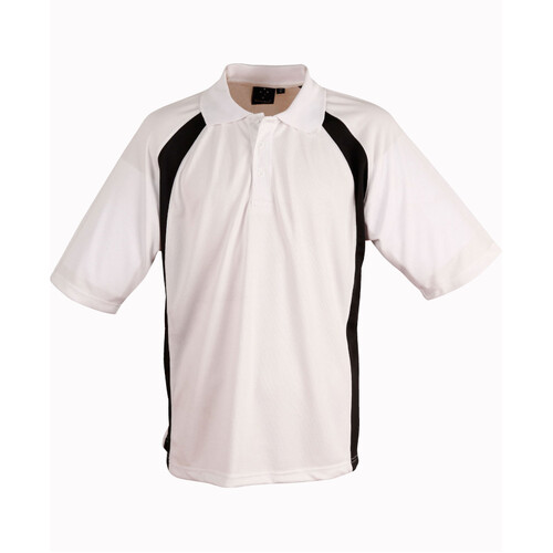 WORKWEAR, SAFETY & CORPORATE CLOTHING SPECIALISTS Men's CoolDry Micro-mesh Contrast Colour Polo