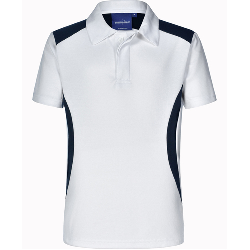 WORKWEAR, SAFETY & CORPORATE CLOTHING SPECIALISTS - Chidren's Truedry contrast polo