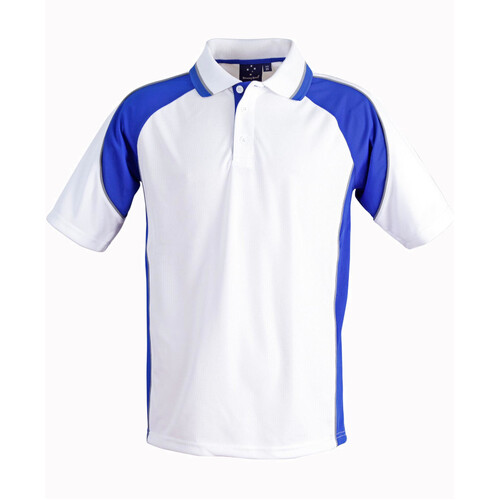 WORKWEAR, SAFETY & CORPORATE CLOTHING SPECIALISTS - mens mini waffle coold polo