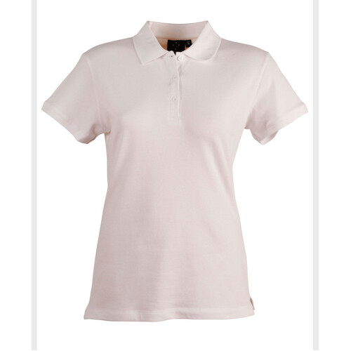 WORKWEAR, SAFETY & CORPORATE CLOTHING SPECIALISTS - ladies cotton stretch polo