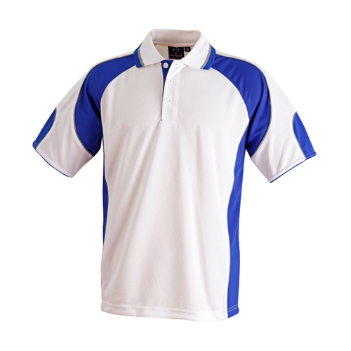 WORKWEAR, SAFETY & CORPORATE CLOTHING SPECIALISTS - Men's Cooldry Contrast Polo With Sleeve Panel