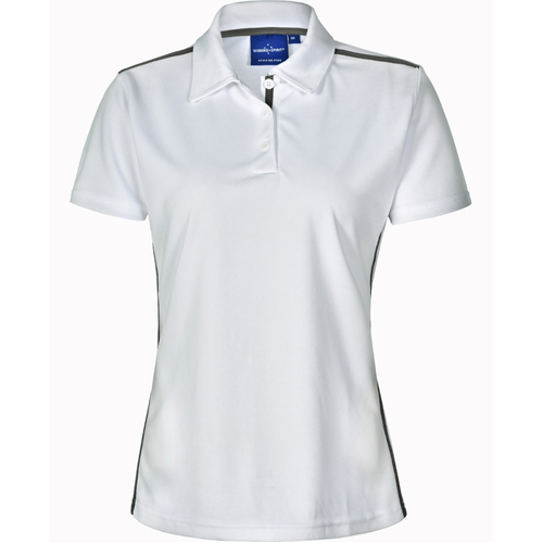 WORKWEAR, SAFETY & CORPORATE CLOTHING SPECIALISTS - Ladies Rapid Cool Short Sleeve Contrast Polo