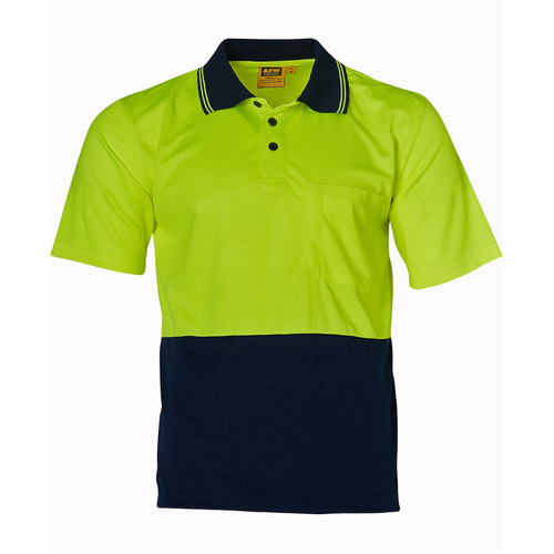 WORKWEAR, SAFETY & CORPORATE CLOTHING SPECIALISTS - Hi-Vis truedry safety polo S/S