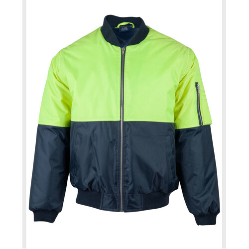 WORKWEAR, SAFETY & CORPORATE CLOTHING SPECIALISTS - Hi-Vis Two Tone Flying Jacket