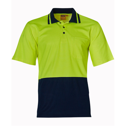 WORKWEAR, SAFETY & CORPORATE CLOTHING SPECIALISTS - Hi-Vis truedry safety polo S/S