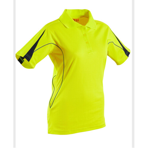 WORKWEAR, SAFETY & CORPORATE CLOTHING SPECIALISTS Ladies' Fashion Hi-Vis S/S Polo