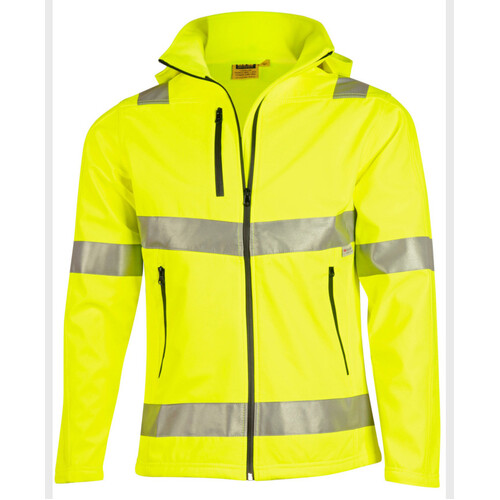 WORKWEAR, SAFETY & CORPORATE CLOTHING SPECIALISTS Adults  HiVis Heavy Duty Softshell Jacket with 3M Tapes