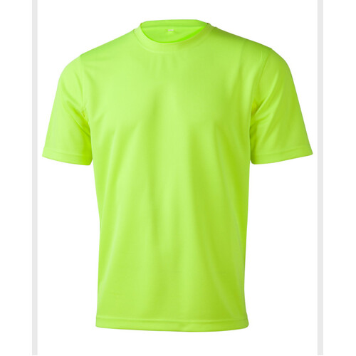 WORKWEAR, SAFETY & CORPORATE CLOTHING SPECIALISTS Adults  Hi-Vis CoolDry  Mini Waffle Safety Tee