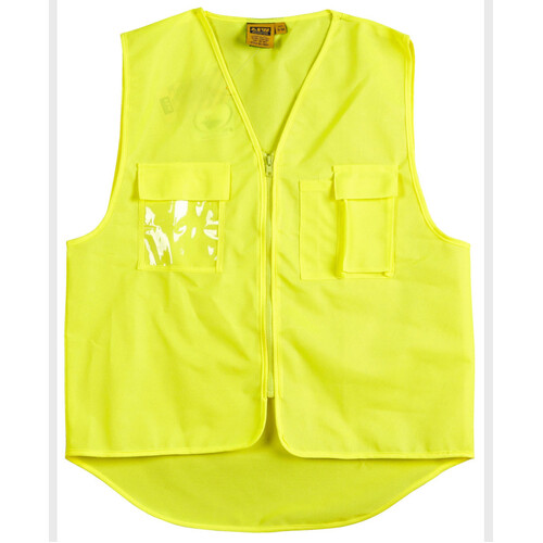 WORKWEAR, SAFETY & CORPORATE CLOTHING SPECIALISTS - Hi-Vis Safety Vest with ID Pocket