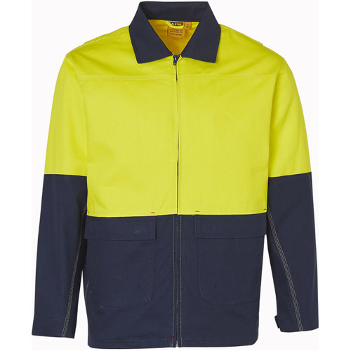 WORKWEAR, SAFETY & CORPORATE CLOTHING SPECIALISTS - Hi-Vis Two Tone Work Jacket