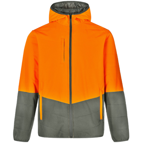 WORKWEAR, SAFETY & CORPORATE CLOTHING SPECIALISTS - Hi-Vis Quilted Two Tone Safety Jacket