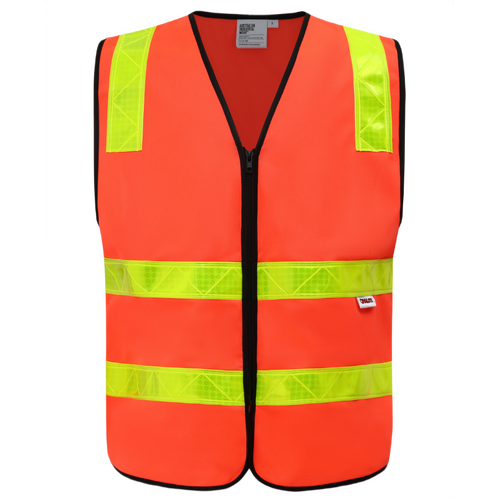 WORKWEAR, SAFETY & CORPORATE CLOTHING SPECIALISTS - Hi-Vis VIC Road Safety Vest