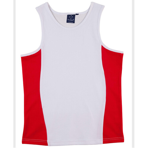 WORKWEAR, SAFETY & CORPORATE CLOTHING SPECIALISTS - Men s Contrast TrueDry  Mesh Singlet