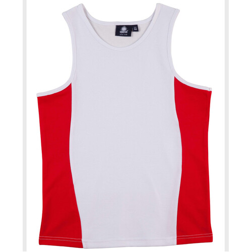 WORKWEAR, SAFETY & CORPORATE CLOTHING SPECIALISTS - Kid's truedry contrast mesh singlet