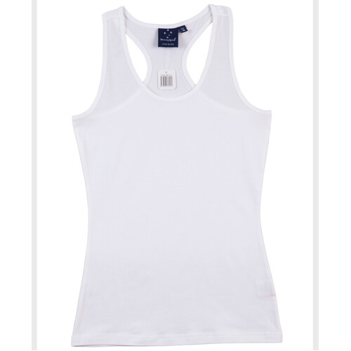 WORKWEAR, SAFETY & CORPORATE CLOTHING SPECIALISTS - Ladies' Fitted Stretch Singlet