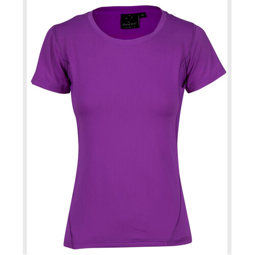 WORKWEAR, SAFETY & CORPORATE CLOTHING SPECIALISTS - Ladies  CoolDry  Stretch Tee Shirt