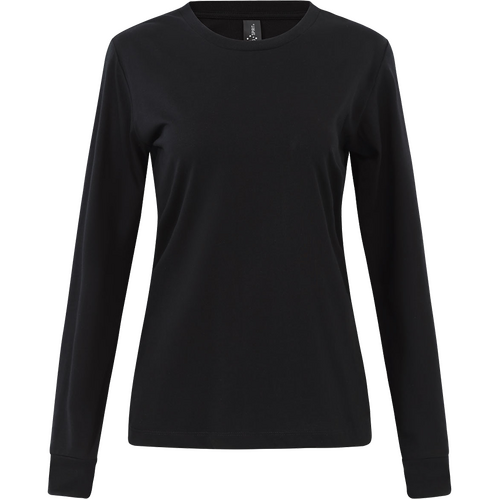 WORKWEAR, SAFETY & CORPORATE CLOTHING SPECIALISTS - Ladies' Premium Cotton Face L/S Tee Shirt