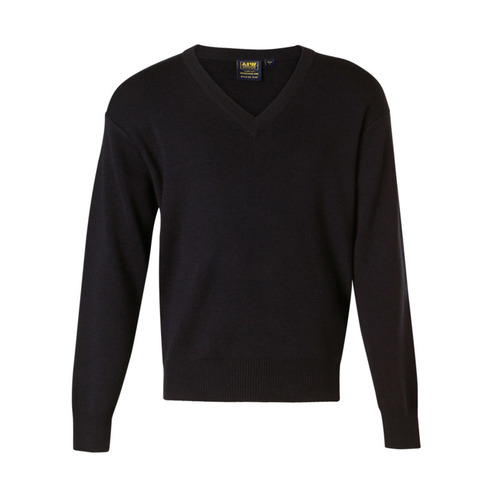 WORKWEAR, SAFETY & CORPORATE CLOTHING SPECIALISTS V Neck Wool / Acrylic Knit Jumper