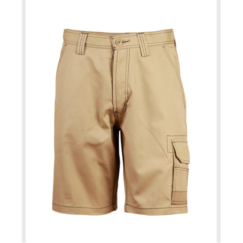 WORKWEAR, SAFETY & CORPORATE CLOTHING SPECIALISTS - Unisex Cotton Canvas Cargo Shorts with CORDURA