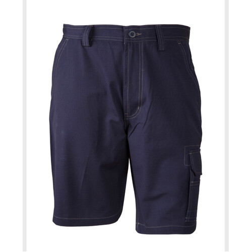 WORKWEAR, SAFETY & CORPORATE CLOTHING SPECIALISTS Unisex Cotton Canvas Cargo Shorts with CORDURA