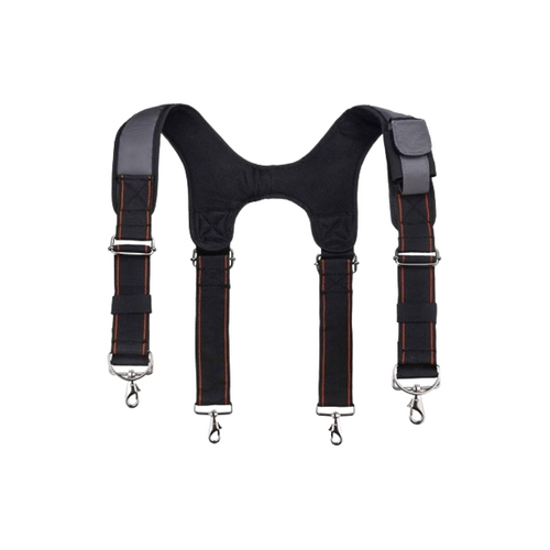 WORKWEAR, SAFETY & CORPORATE CLOTHING SPECIALISTS Ergodydne Tool Belt Suspenders, HeavyDuty Adjustab