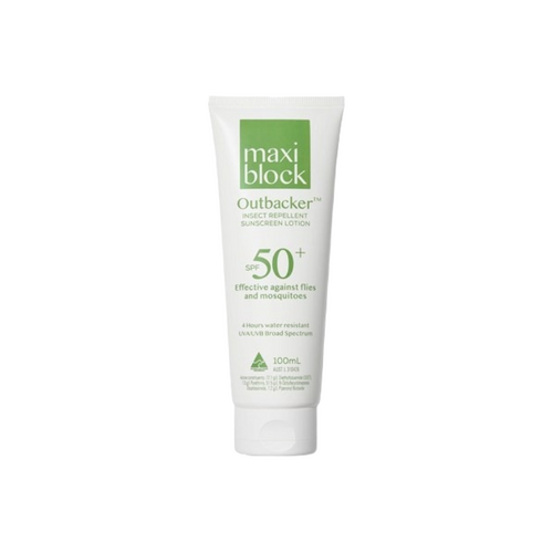 WORKWEAR, SAFETY & CORPORATE CLOTHING SPECIALISTS Maxiblock - Outbacker Insect, Repellent Sunscreen