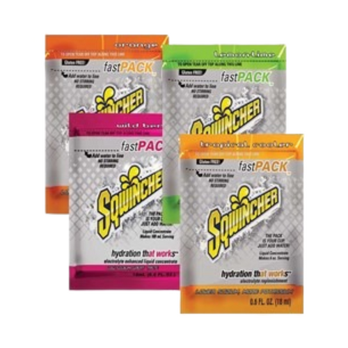 WORKWEAR, SAFETY & CORPORATE CLOTHING SPECIALISTS Sqwincher Concentrate Fast, Pack 180ml Lem/Lime Bo