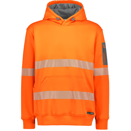 WORKWEAR, SAFETY & CORPORATE CLOTHING SPECIALISTS Unisex Streetworx Water Resistant Hoodie with Segmented Tape