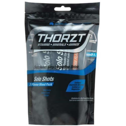 WORKWEAR, SAFETY & CORPORATE CLOTHING SPECIALISTS THORZT LOW GI SOLO SHOT MIXED PACK 26g