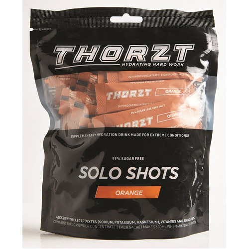 WORKWEAR, SAFETY & CORPORATE CLOTHING SPECIALISTS Solo Shot Sachet 3g   Solo Shots Pack x 50pk,Orange