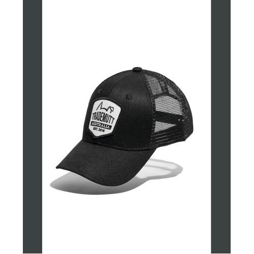 WORKWEAR, SAFETY & CORPORATE CLOTHING SPECIALISTS - Black Trucker Cap