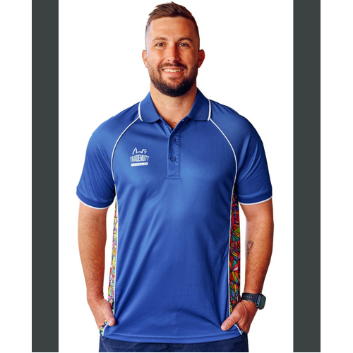 WORKWEAR, SAFETY & CORPORATE CLOTHING SPECIALISTS Unisex RPET Bonza Blue Polo