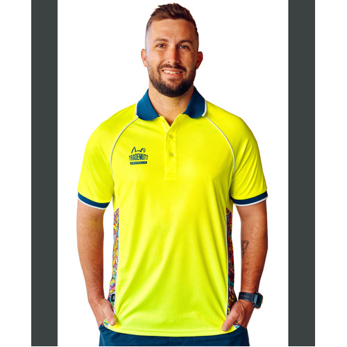 WORKWEAR, SAFETY & CORPORATE CLOTHING SPECIALISTS Unisex RPET Bonza Yellow Polo