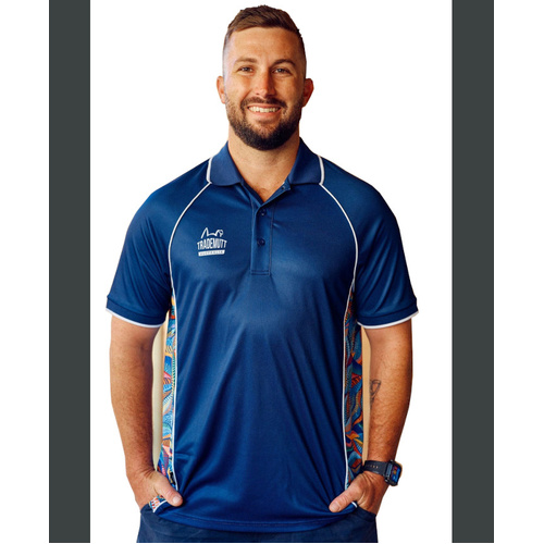 WORKWEAR, SAFETY & CORPORATE CLOTHING SPECIALISTS - Unisex RPET Snazzy Navy Polo