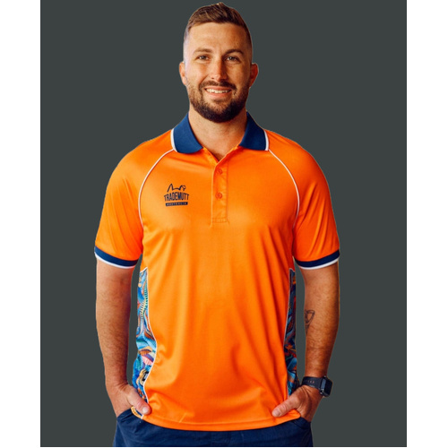 WORKWEAR, SAFETY & CORPORATE CLOTHING SPECIALISTS - Unisex RPET Snazzy Orange Polo
