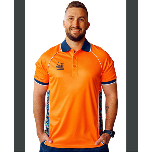 WORKWEAR, SAFETY & CORPORATE CLOTHING SPECIALISTS - Unisex RPET Pearler Orange Polo
