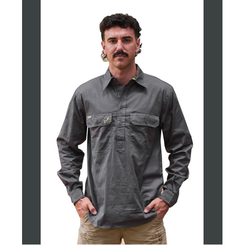 WORKWEAR, SAFETY & CORPORATE CLOTHING SPECIALISTS Mens Irongate Swoopy Bois Undercover Mutter