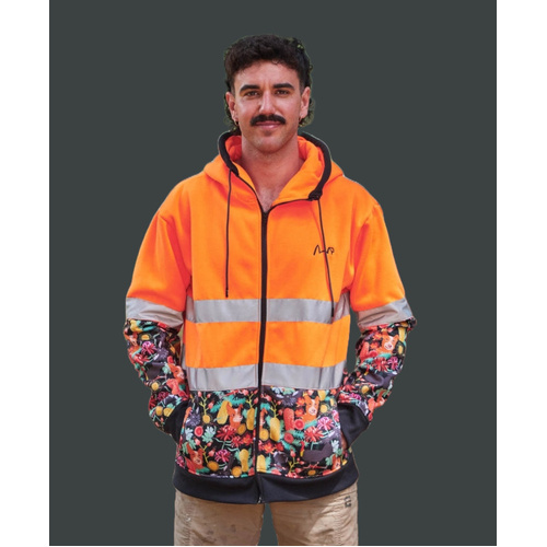 WORKWEAR, SAFETY & CORPORATE CLOTHING SPECIALISTS - Swoopy Bois Orange Hi Vis Hoodie