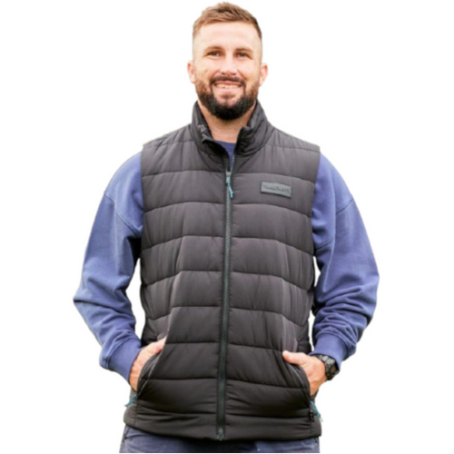 WORKWEAR, SAFETY & CORPORATE CLOTHING SPECIALISTS Puffer Vest Black