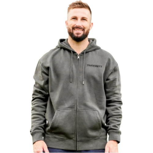WORKWEAR, SAFETY & CORPORATE CLOTHING SPECIALISTS - Zip Up Hoodie Charcoal