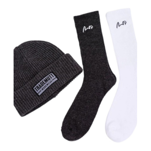 WORKWEAR, SAFETY & CORPORATE CLOTHING SPECIALISTS - Beanie & 2 pack socks
