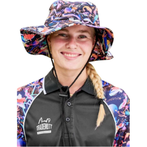 WORKWEAR, SAFETY & CORPORATE CLOTHING SPECIALISTS Pork Patrol Wide Brim Hat