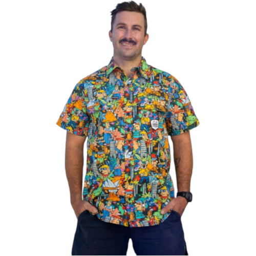 WORKWEAR, SAFETY & CORPORATE CLOTHING SPECIALISTS - Men's The Big Smoke Short Sleeve Work Shirt