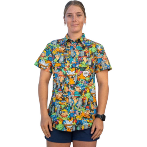 WORKWEAR, SAFETY & CORPORATE CLOTHING SPECIALISTS Women's The Big Smoke Short Sleeve Work Shirt