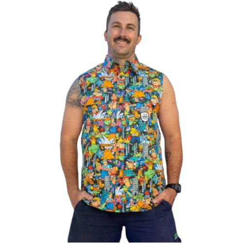 WORKWEAR, SAFETY & CORPORATE CLOTHING SPECIALISTS The Big Smoke Territory Sleeve Work Shirt