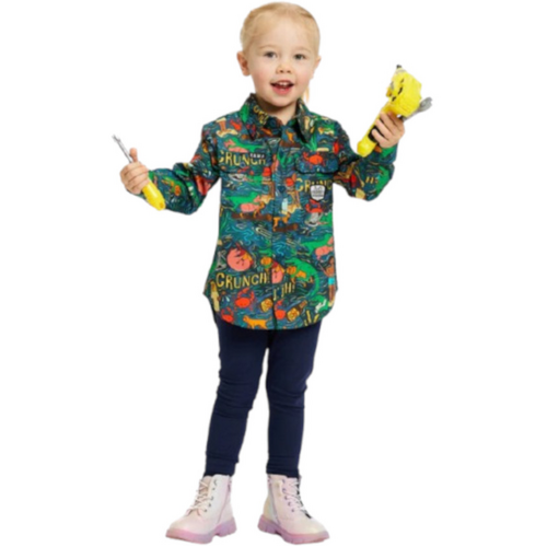 WORKWEAR, SAFETY & CORPORATE CLOTHING SPECIALISTS Kids Stop Croc & Roll Work Shirt