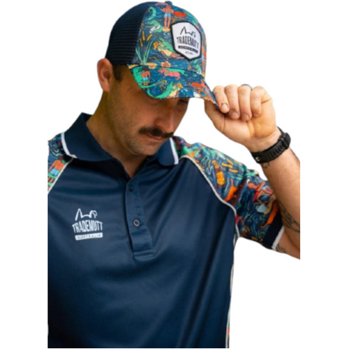 WORKWEAR, SAFETY & CORPORATE CLOTHING SPECIALISTS Stop Croc & Roll Trucker Cap